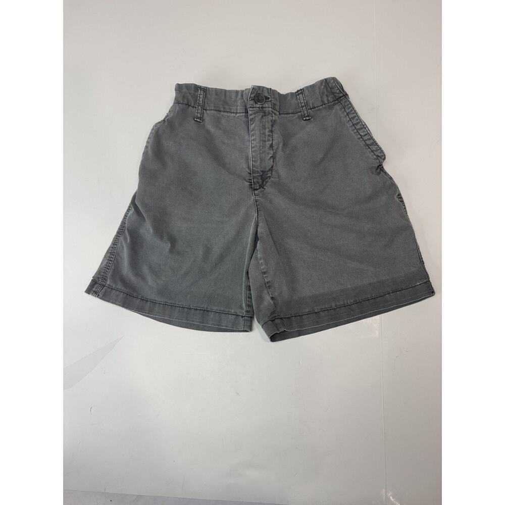 Old Navy Easy Chino Shorts 5 S Panther Gray Grunge Elastic Waist Casual Size XS